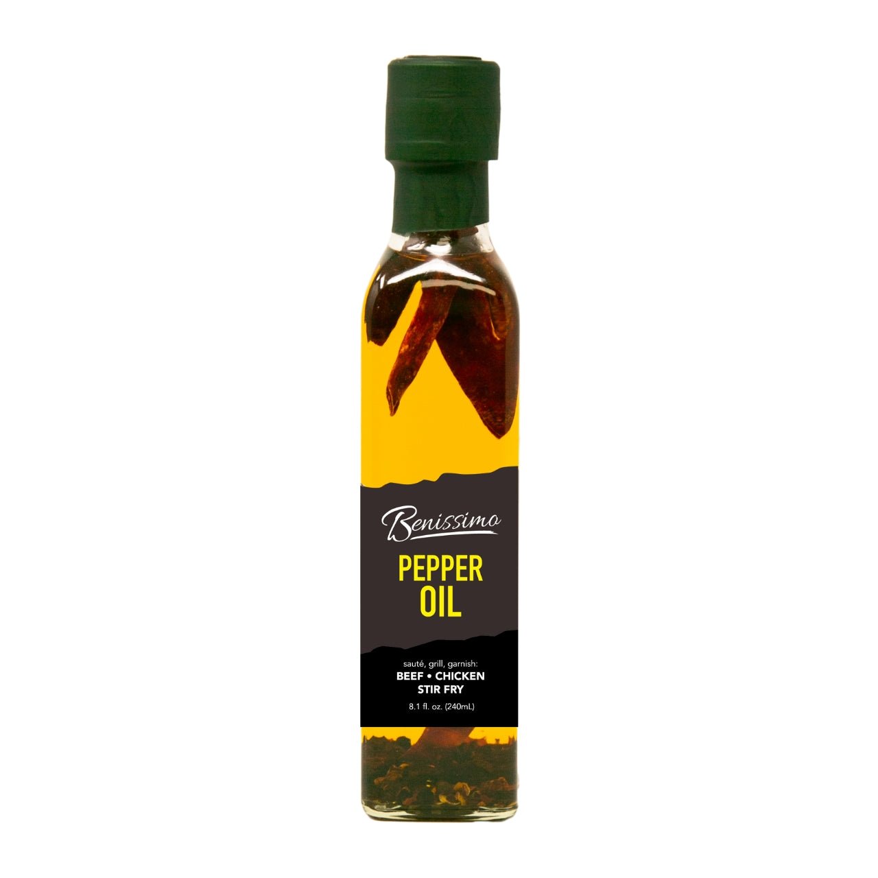 Benissimo Pepper Oil, Marasca (240mL)