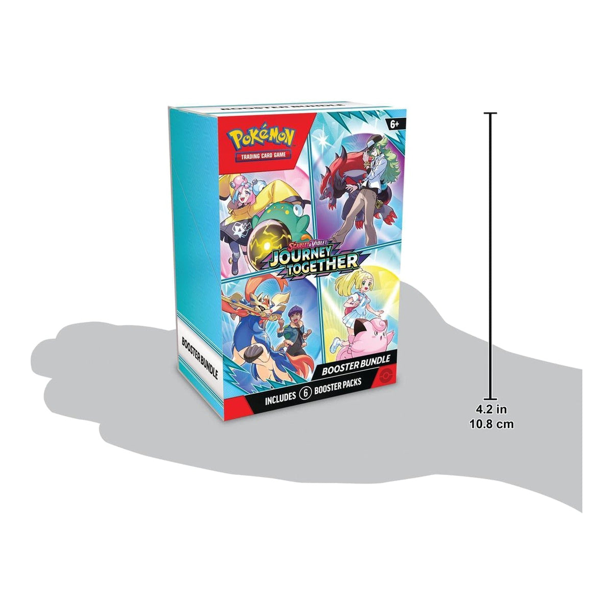 Pokémon TCG: Scarlet and Violet Journey Together Booster Bundle (6 Packs)