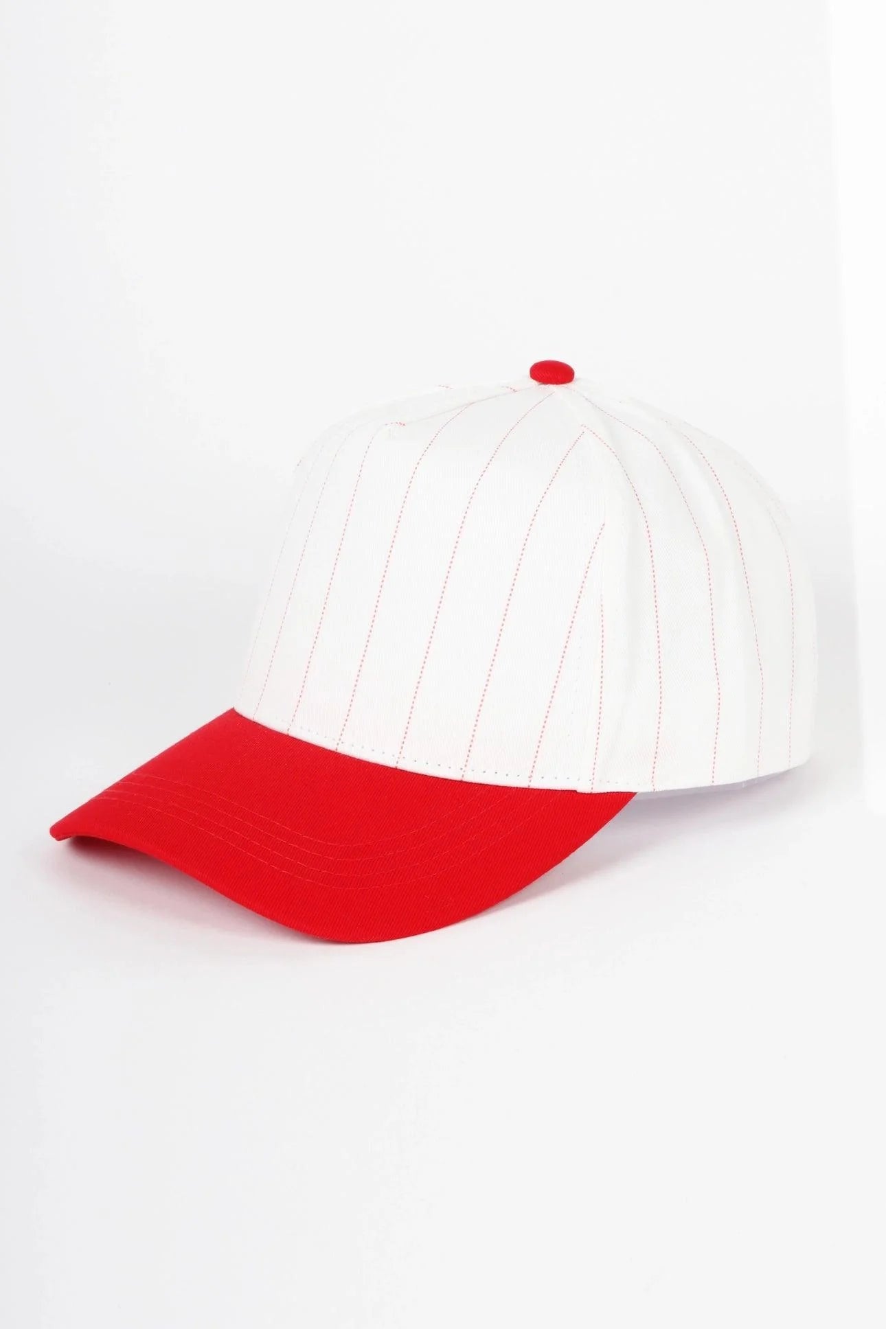 Custom Embroidered Baseball Pinstripe Trucker Hat | Personalized Text Snapback Hat