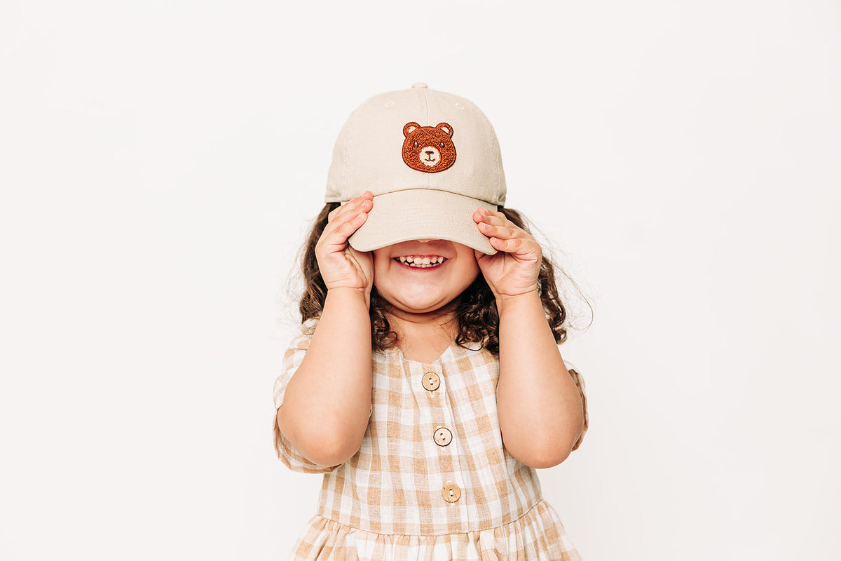 Teddy Bear Patch Baseball hat