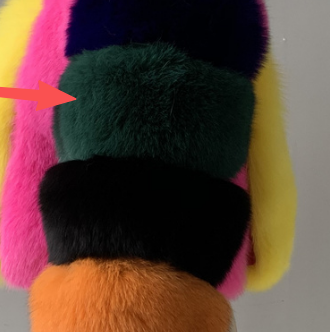 Cashmere Fur cape
