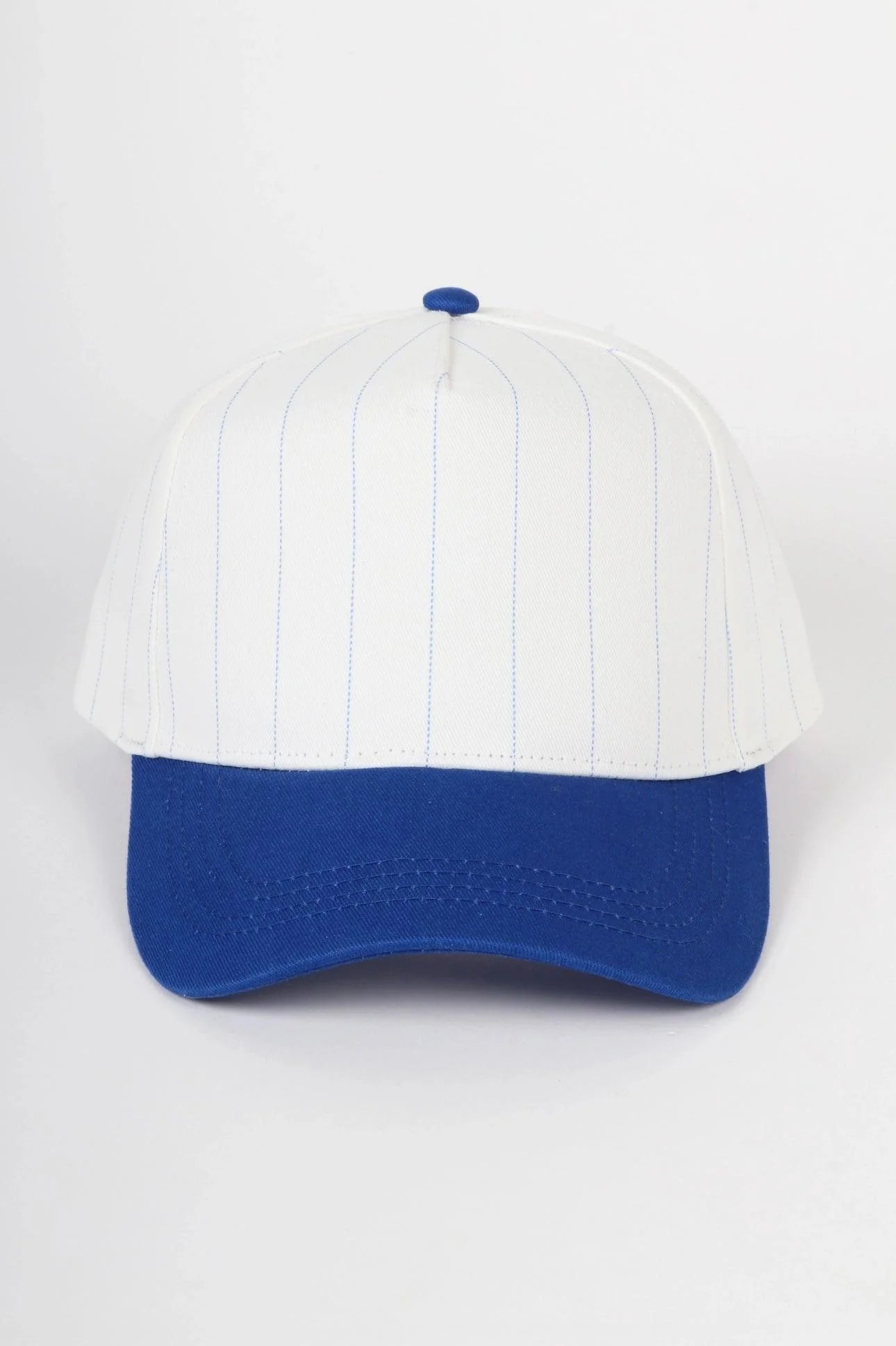 Custom Embroidered Baseball Pinstripe Trucker Hat | Personalized Text Snapback Hat