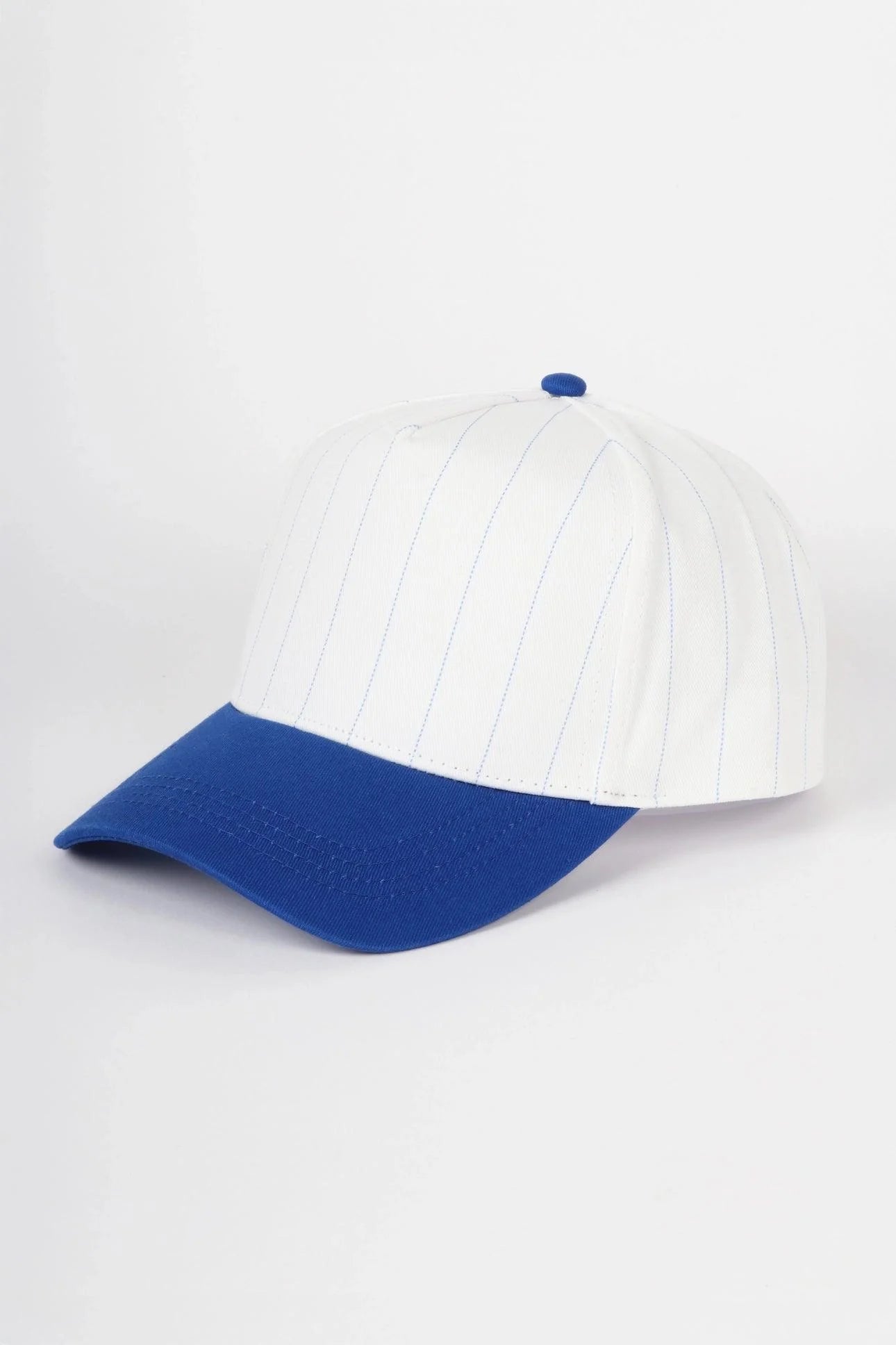 Collegiate Letter or Number Glitter HTV or Fabric Applique Embroidered Adjustable Baseball Pinstripe Trucker Hat