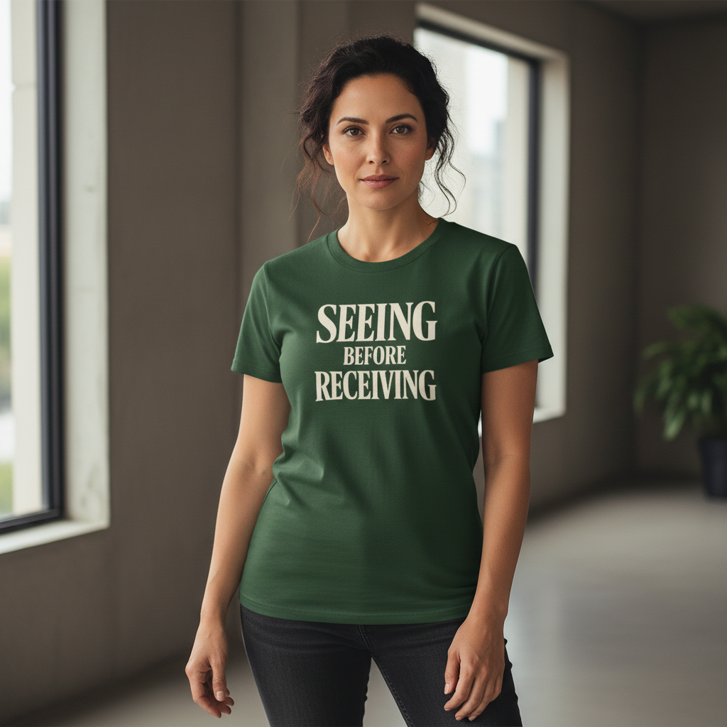 Seeing Before Receiving — Guinness World Records Commemorative Tee