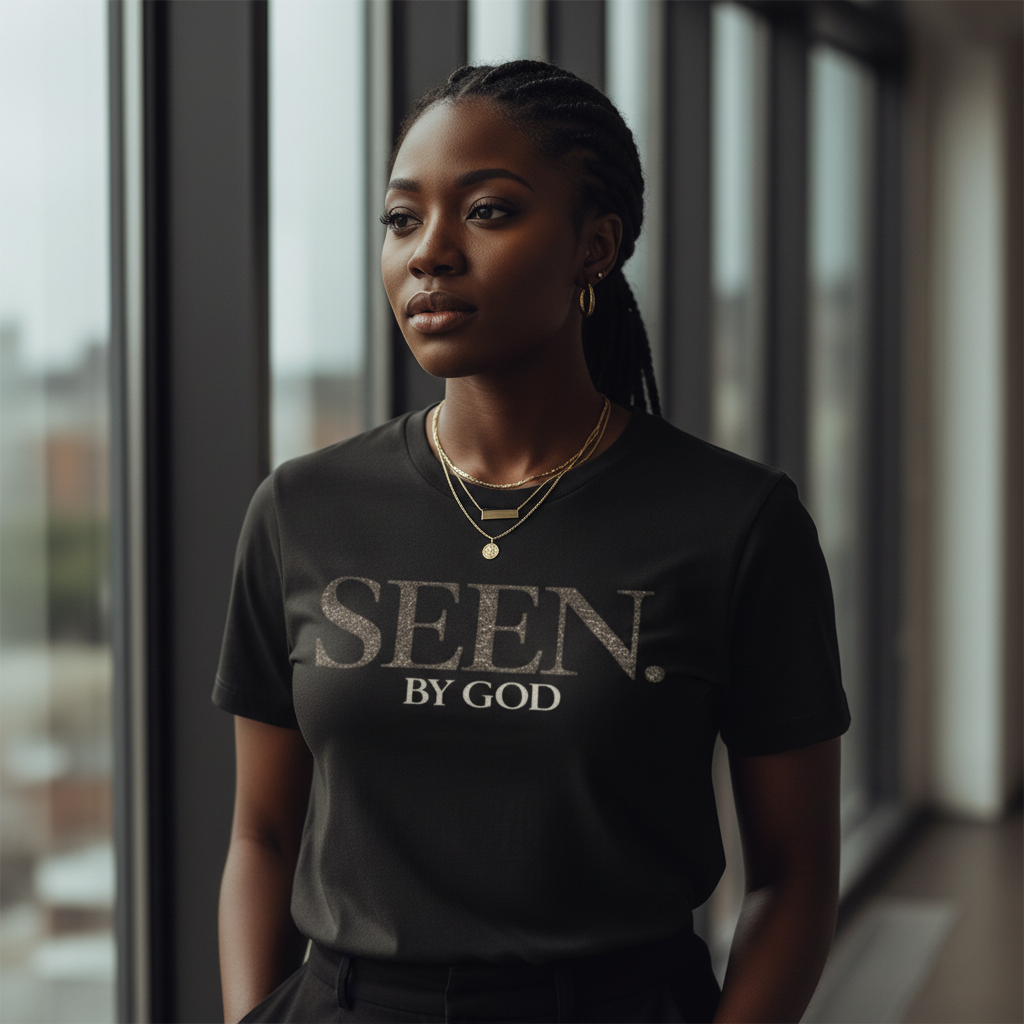 SEEN. By God T-Shirt — Faith Graphic Tee