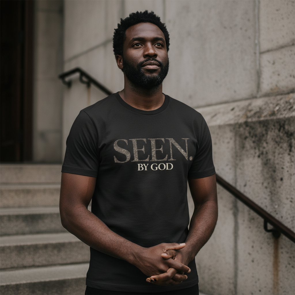 SEEN. By God T-Shirt — Faith Graphic Tee