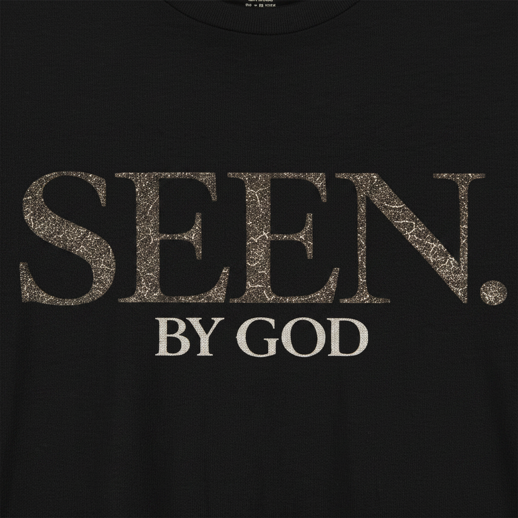 SEEN. By God T-Shirt — Faith Graphic Tee