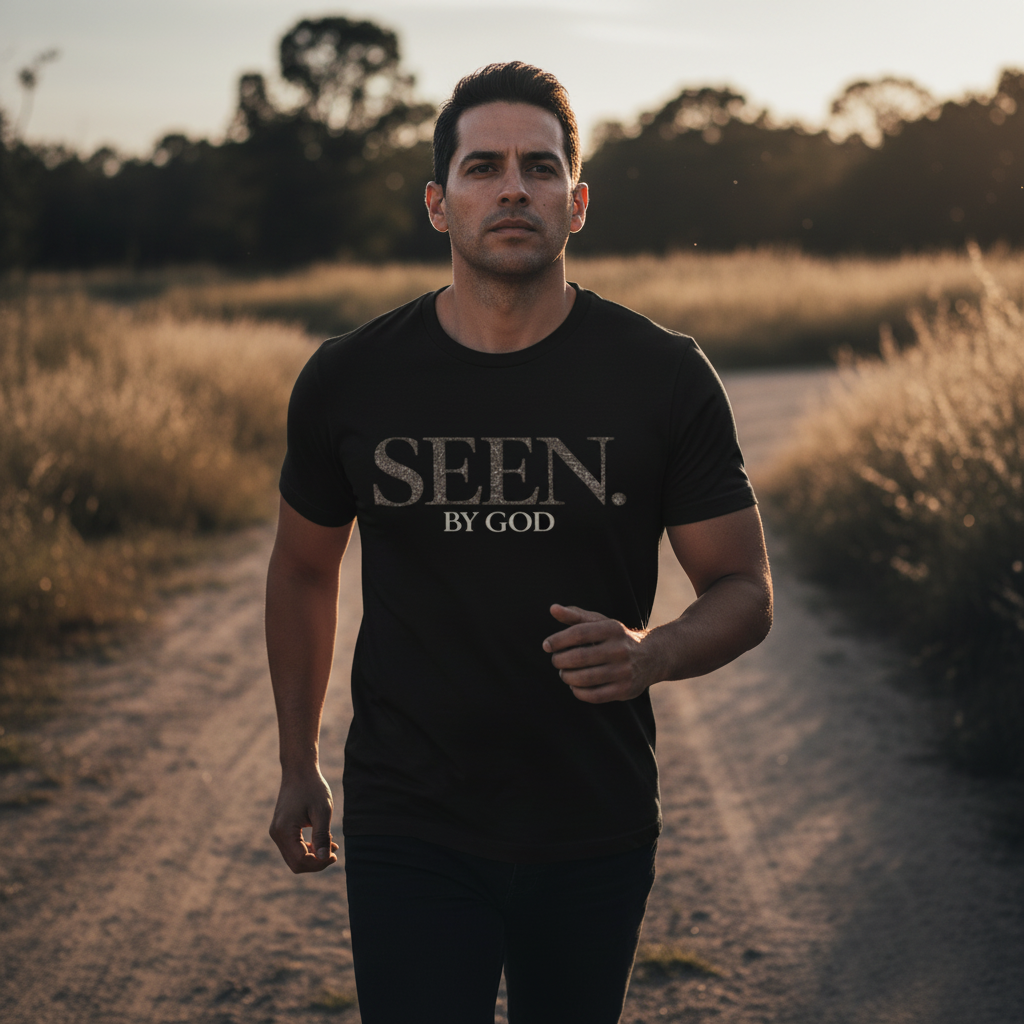 SEEN. By God T-Shirt — Faith Graphic Tee