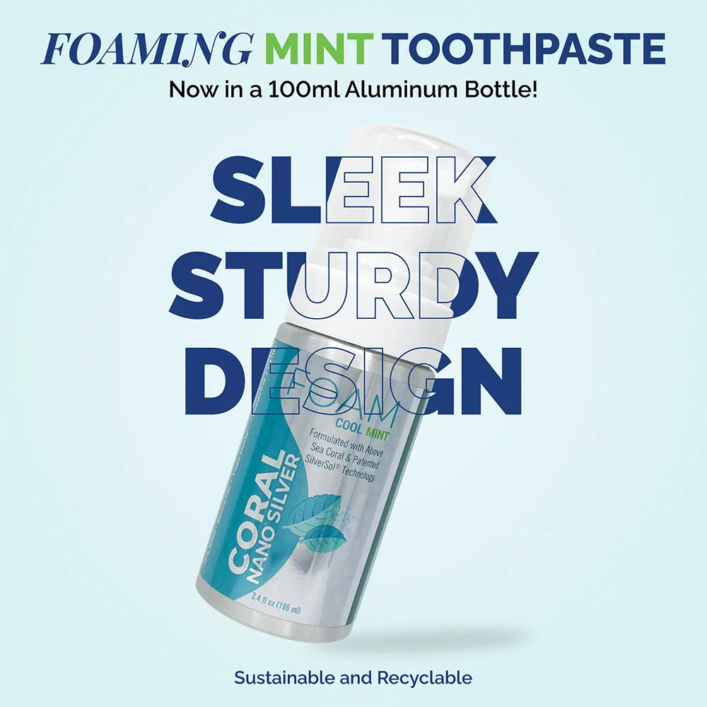 Travel-Sized Mint Foaming