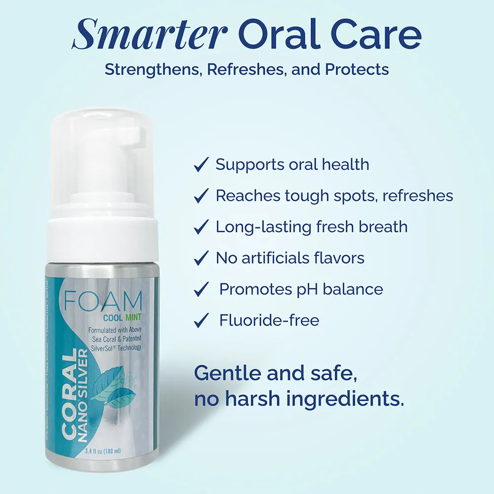 Travel-Sized Mint Foaming