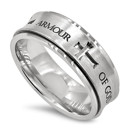 4 Cross Spinner Ring