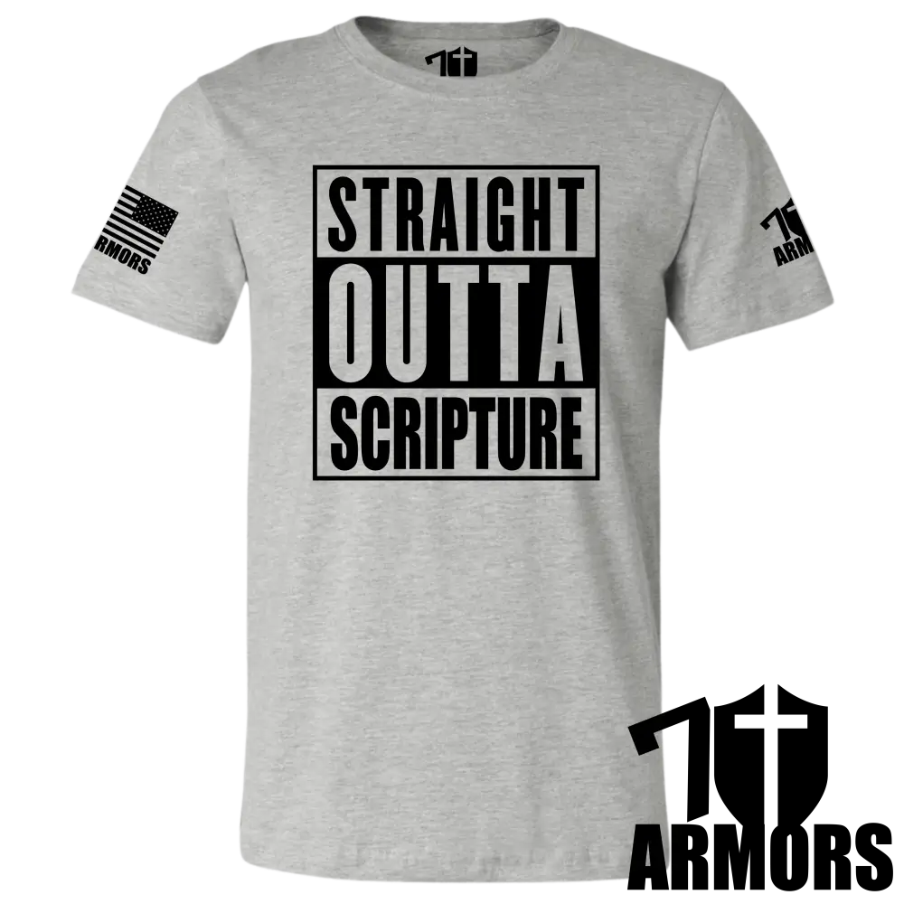 STRAIGHT OUTTA SCRIPTURE T-SHIRT