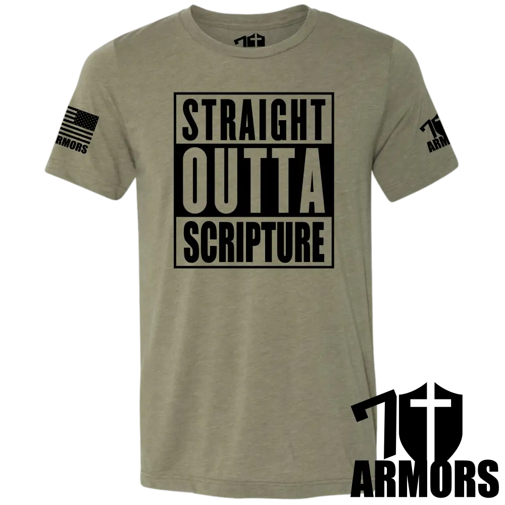 STRAIGHT OUTTA SCRIPTURE T-SHIRT