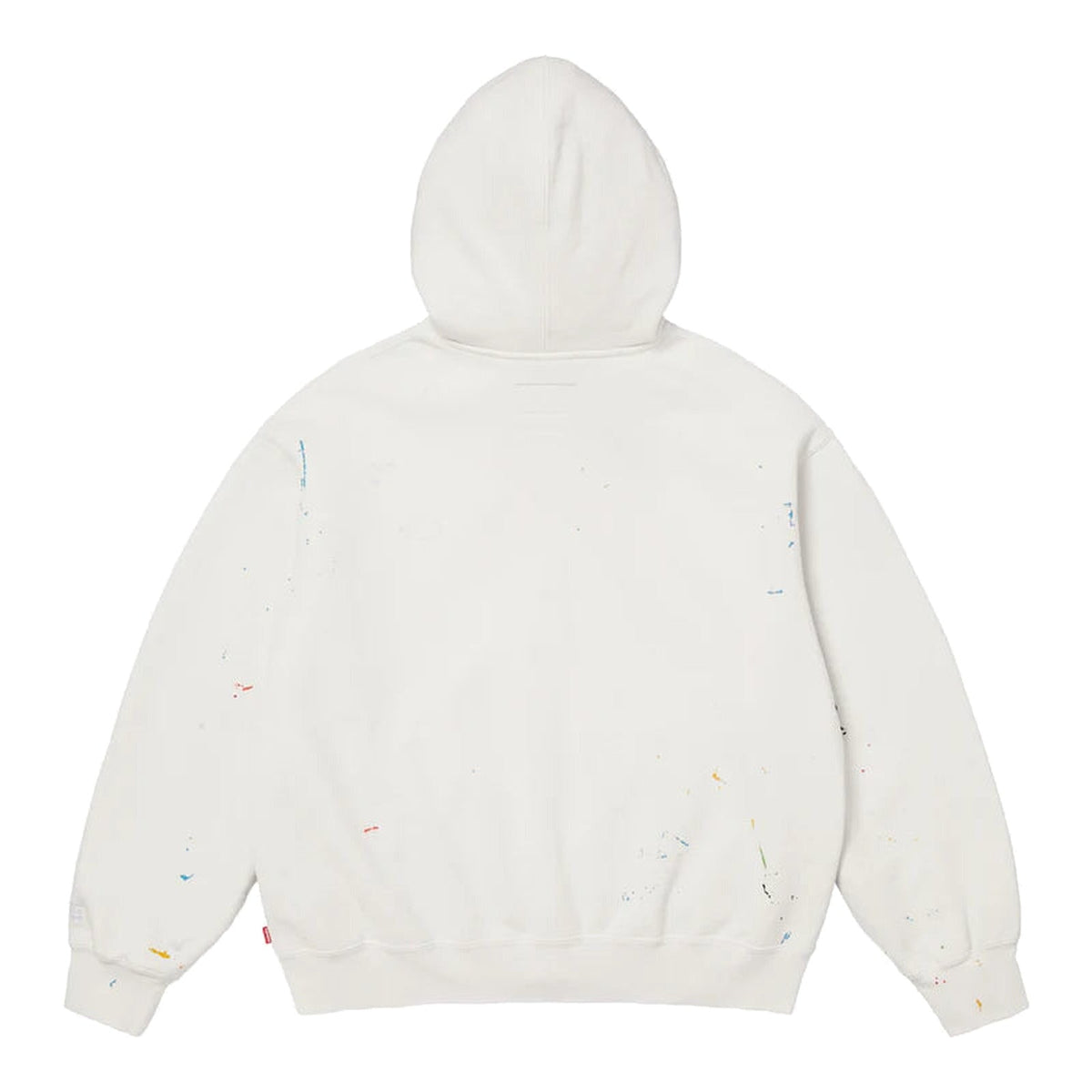 Supreme MM6 Maison Margiela Box Logo Zip Up Hooded Sweatshirt White