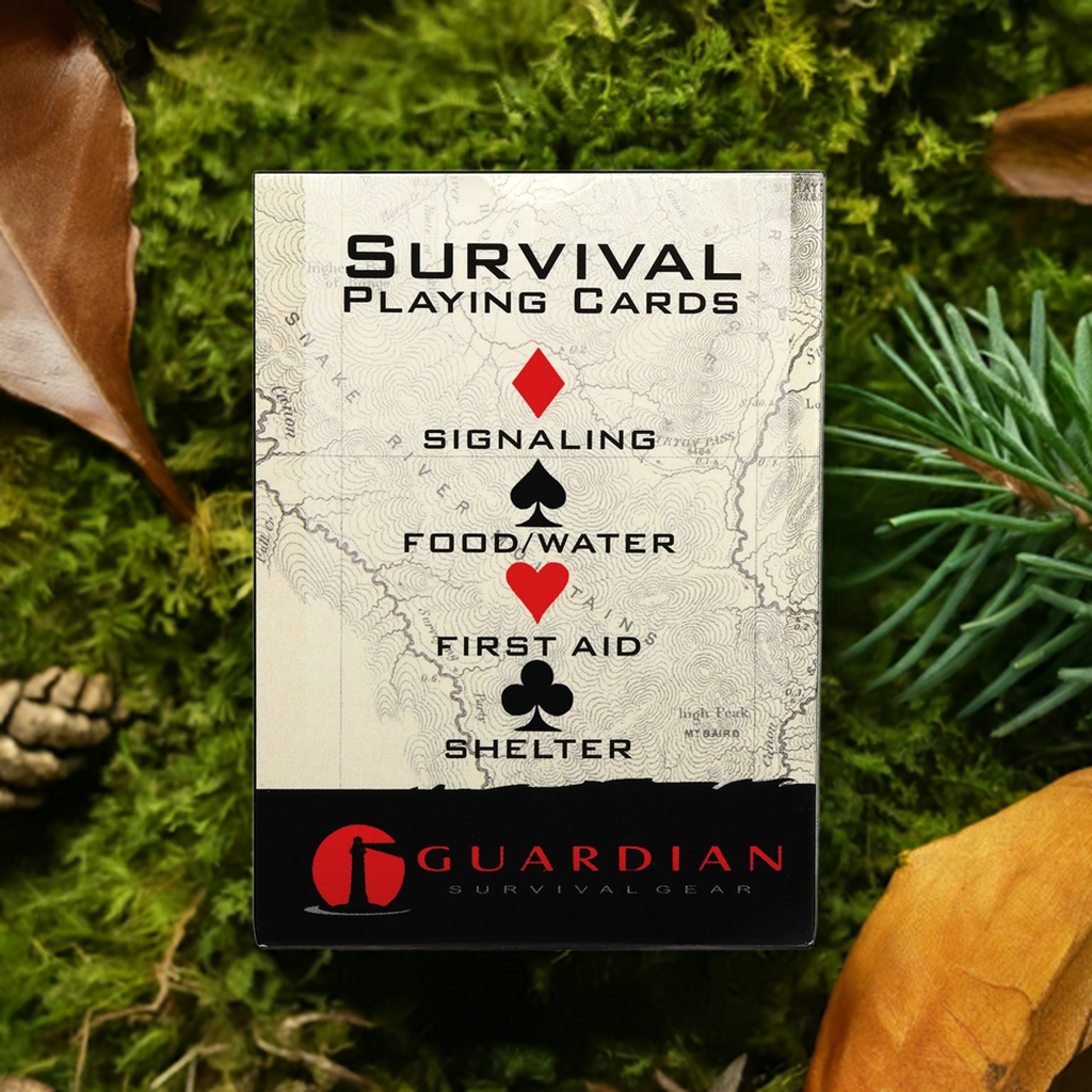 Quake Kits Survival Playing Cards | Essential Skills on Every Card