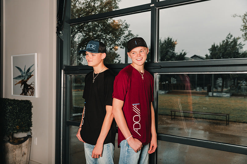 ADONAI (Lord) - Wine Red Bamboo Tee