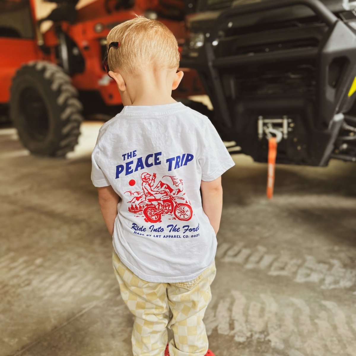 THE PEACE TRIP TEE - WHITE