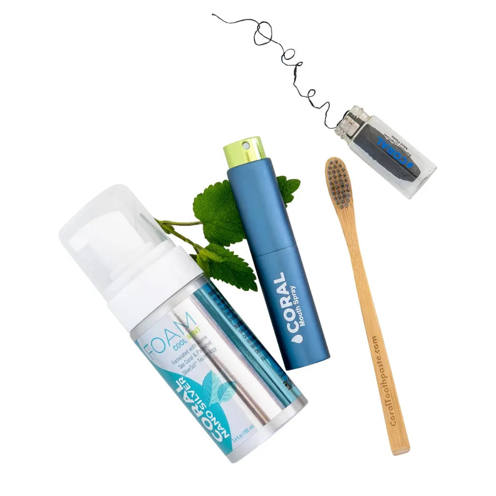 Foaming Toothpaste Travel Bundle