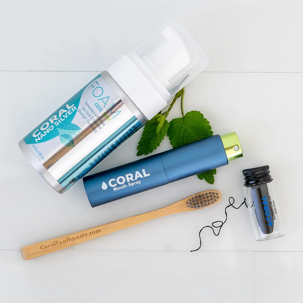 Foaming Toothpaste Travel Bundle