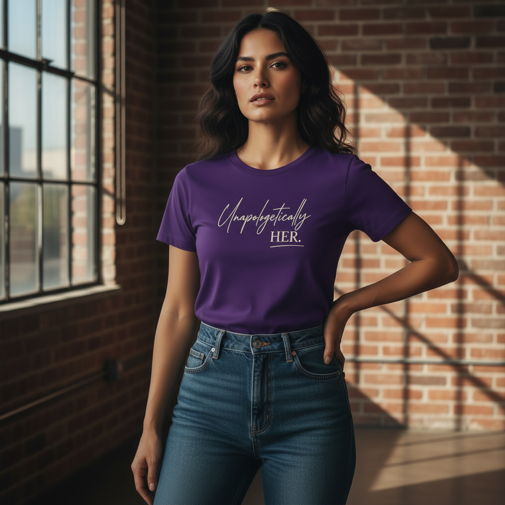 Unapologetically HER. Tee — SEEN. Her. Collection