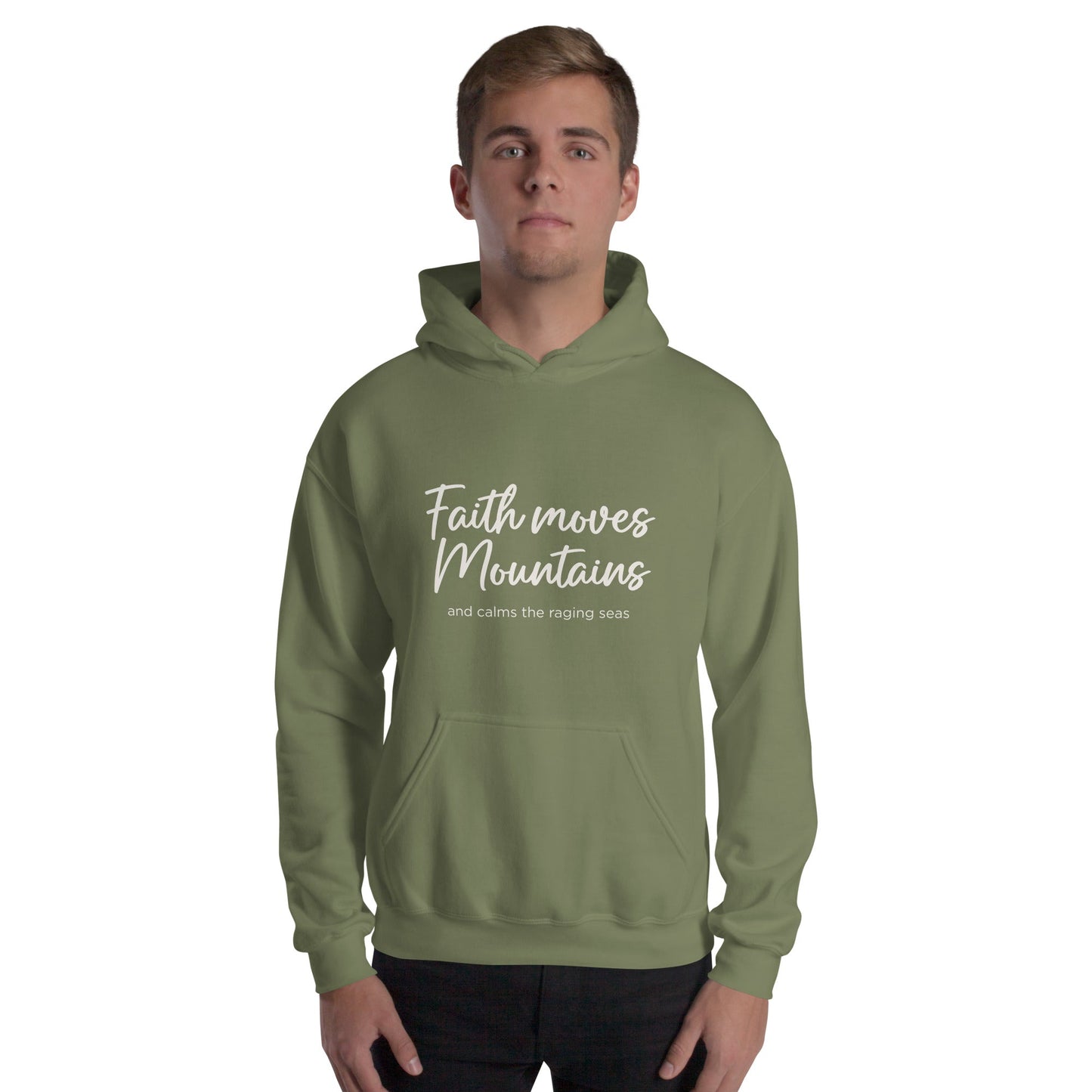 Faith Moves Mountains - Unisex Hoodie
