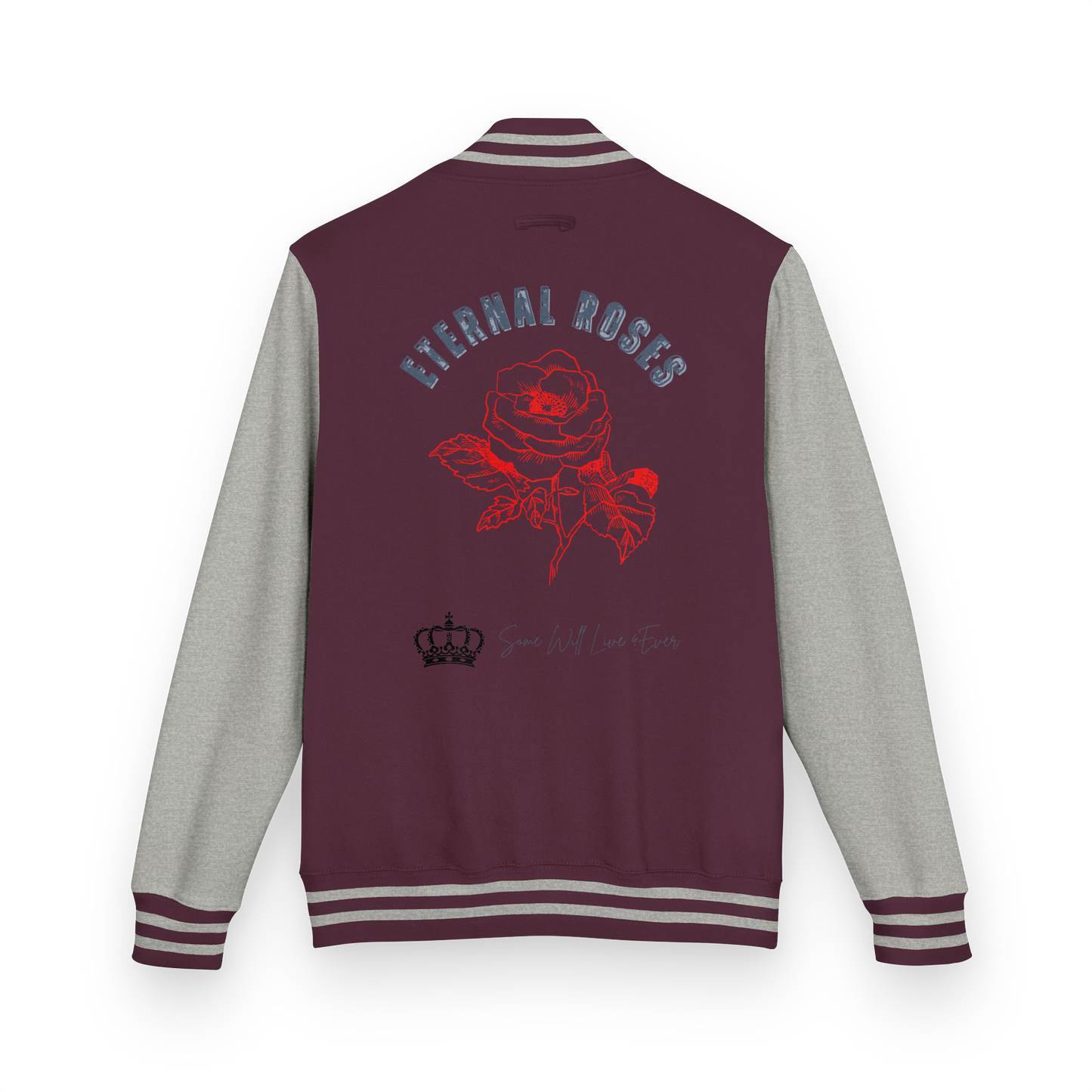 Eternal Roses Heavyweight Letterman Jacket