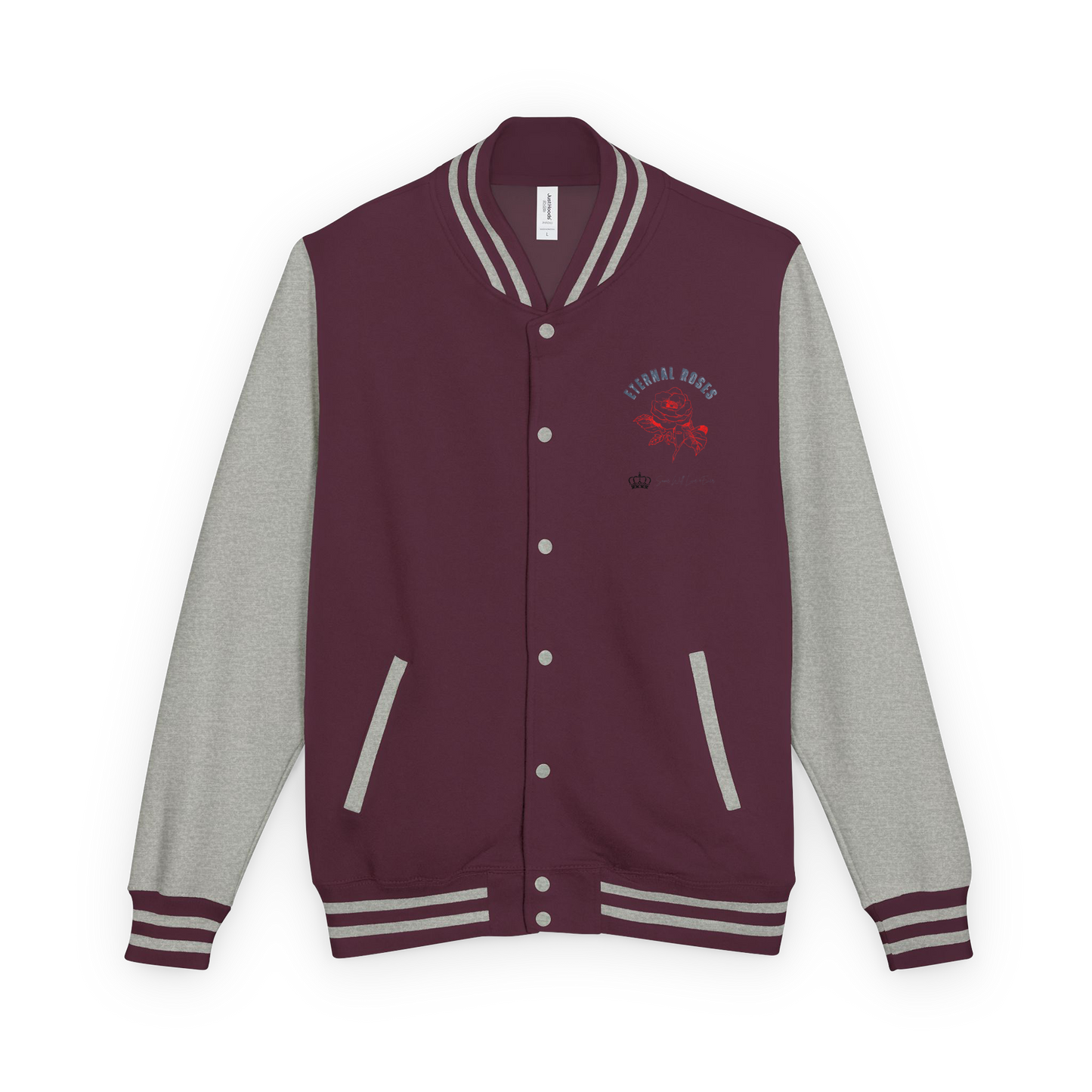 Eternal Roses Heavyweight Letterman Jacket