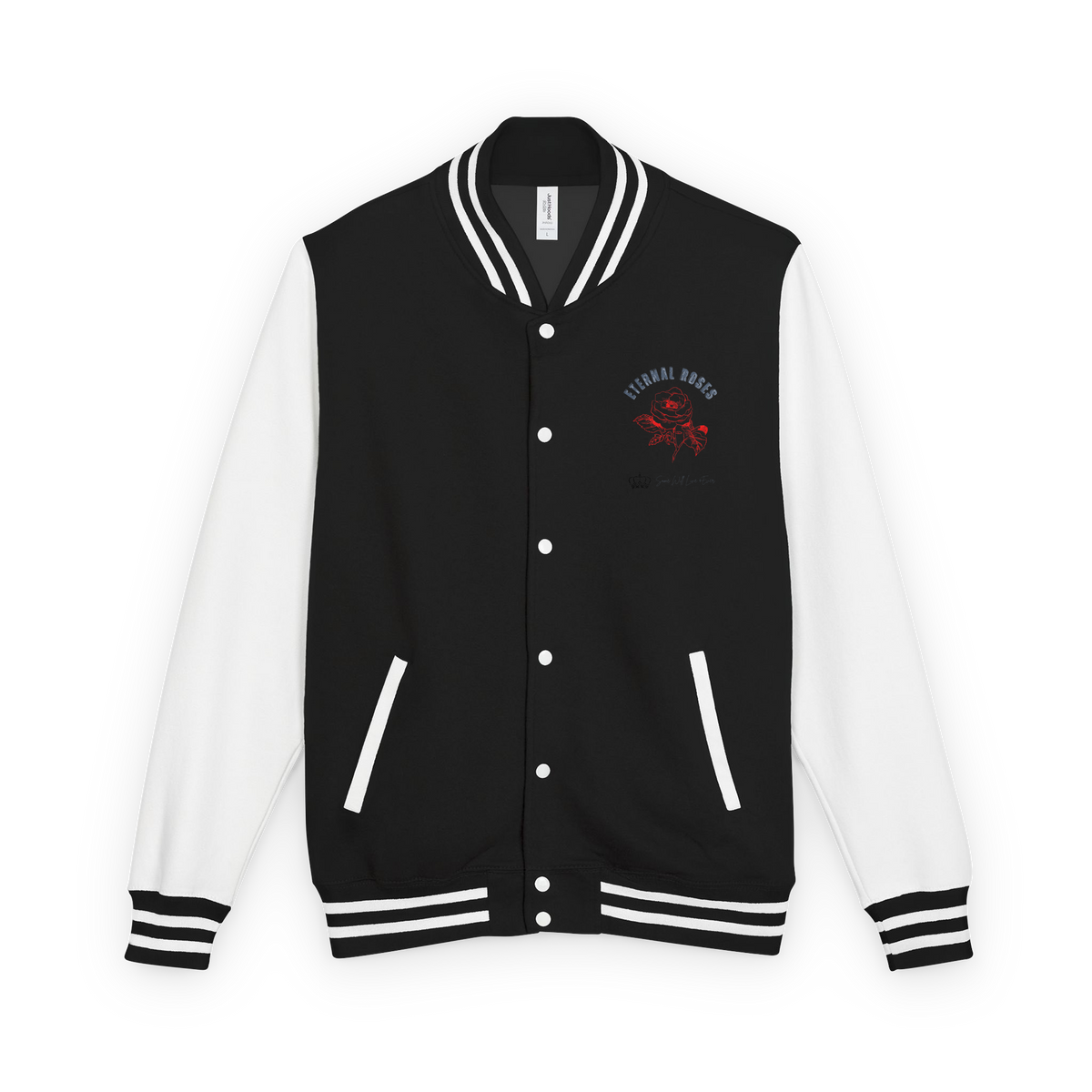 Eternal Roses Heavyweight Letterman Jacket