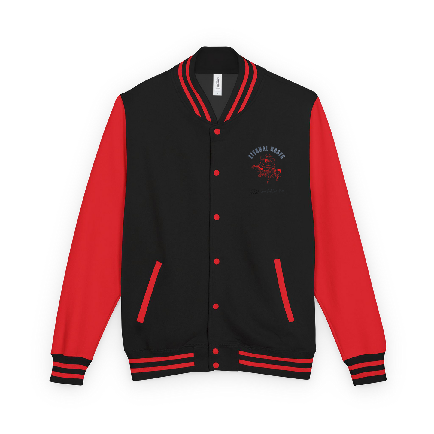 Eternal Roses Heavyweight Letterman Jacket