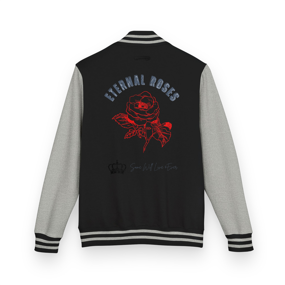 Eternal Roses Heavyweight Letterman Jacket