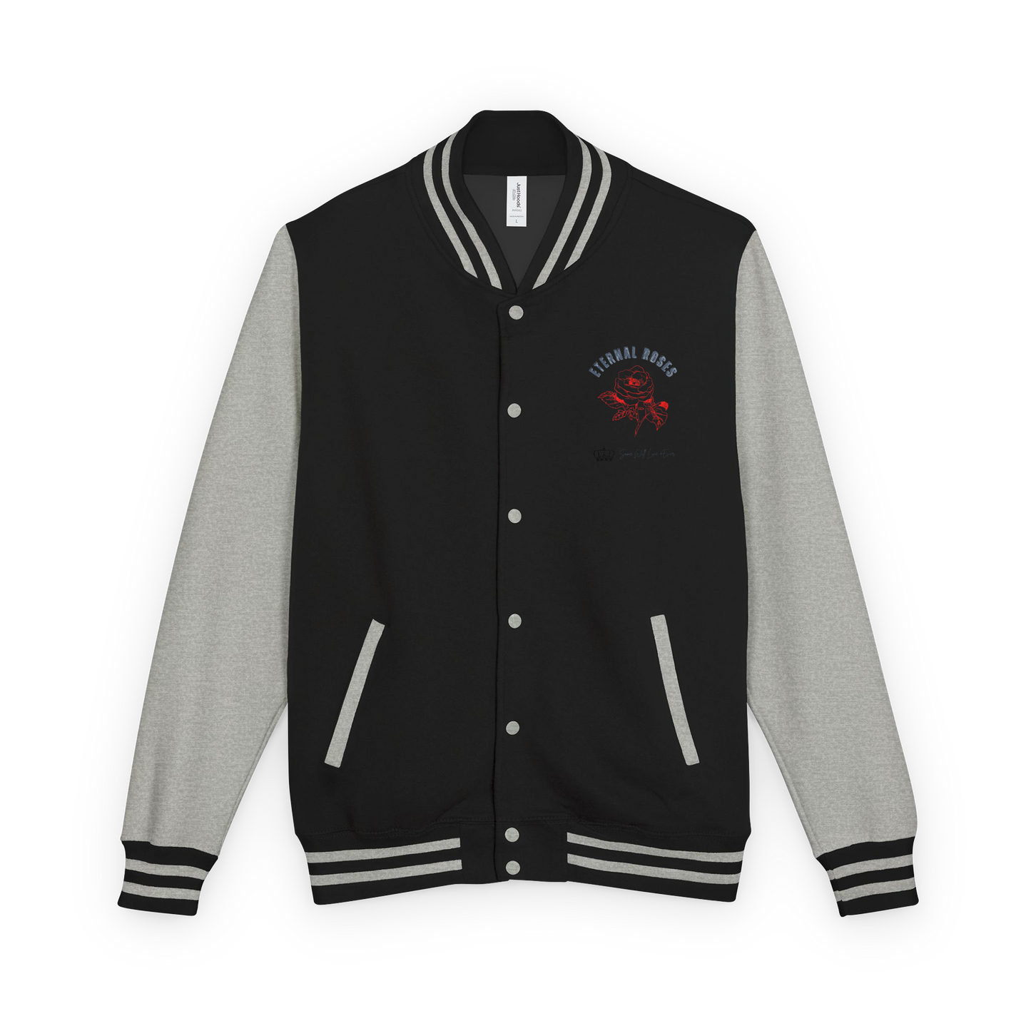 Eternal Roses Heavyweight Letterman Jacket
