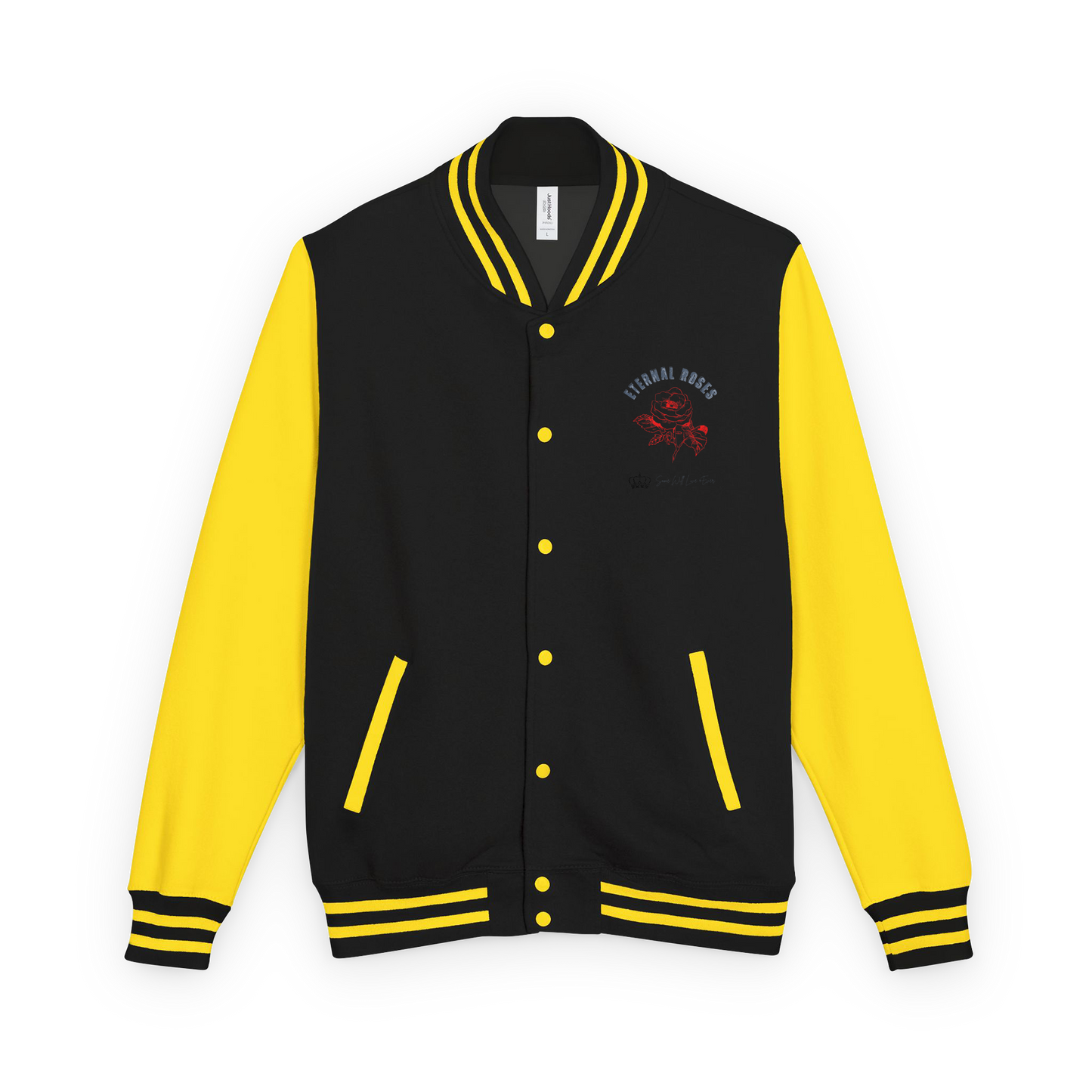 Eternal Roses Heavyweight Letterman Jacket