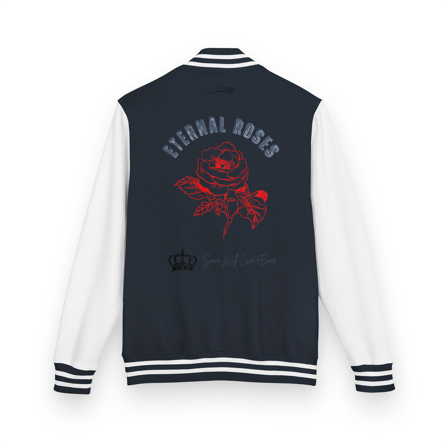 Eternal Roses Heavyweight Letterman Jacket