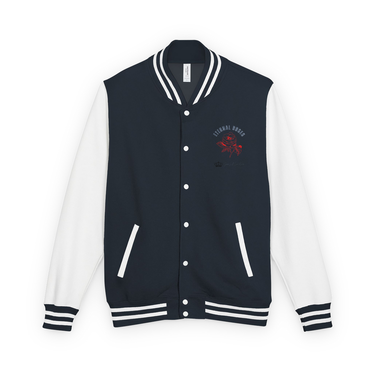 Eternal Roses Heavyweight Letterman Jacket