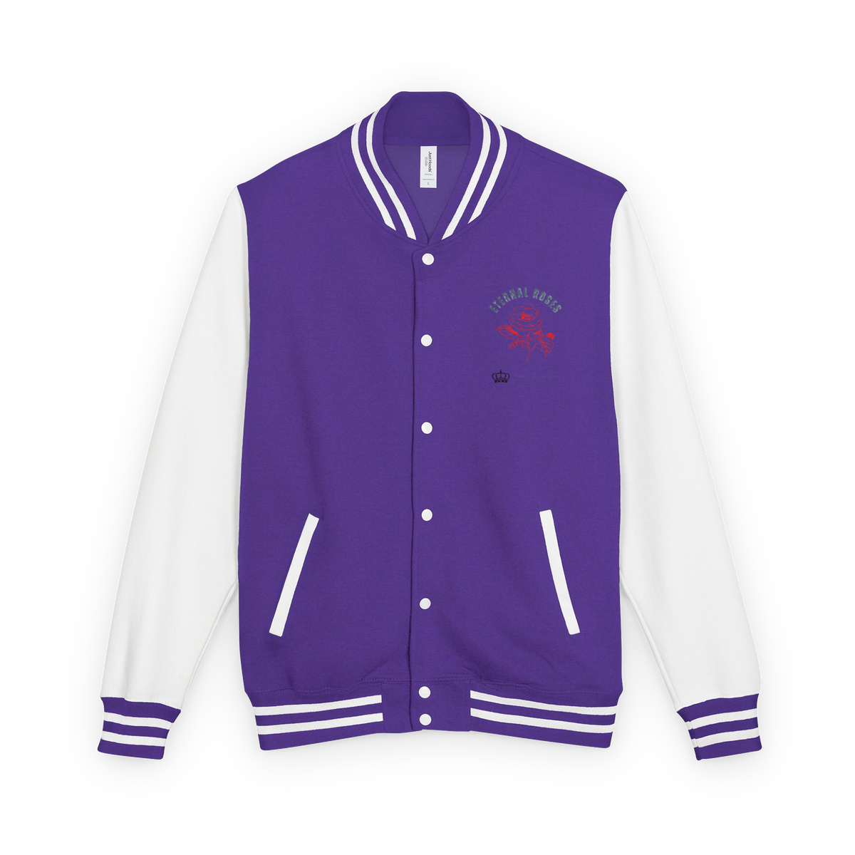 Eternal Roses Heavyweight Letterman Jacket