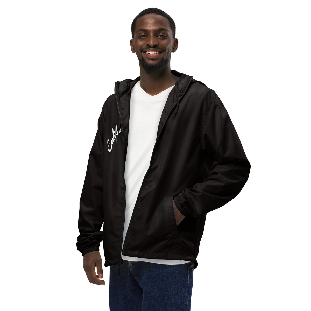 California (White) Unisex Windbreaker