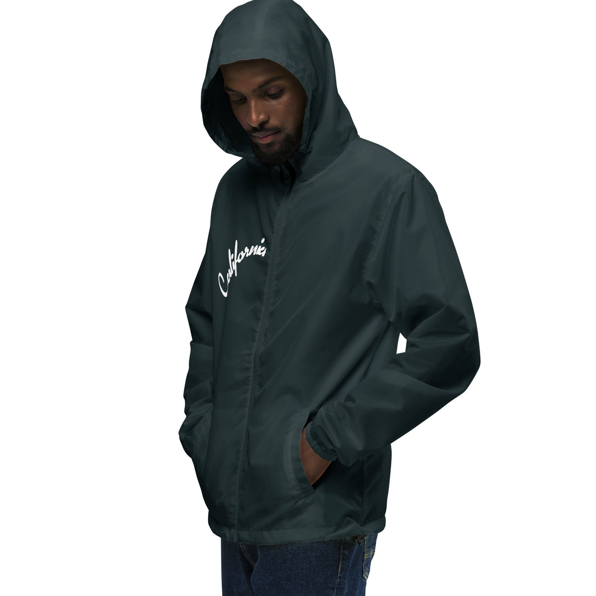 California (White) Unisex Windbreaker