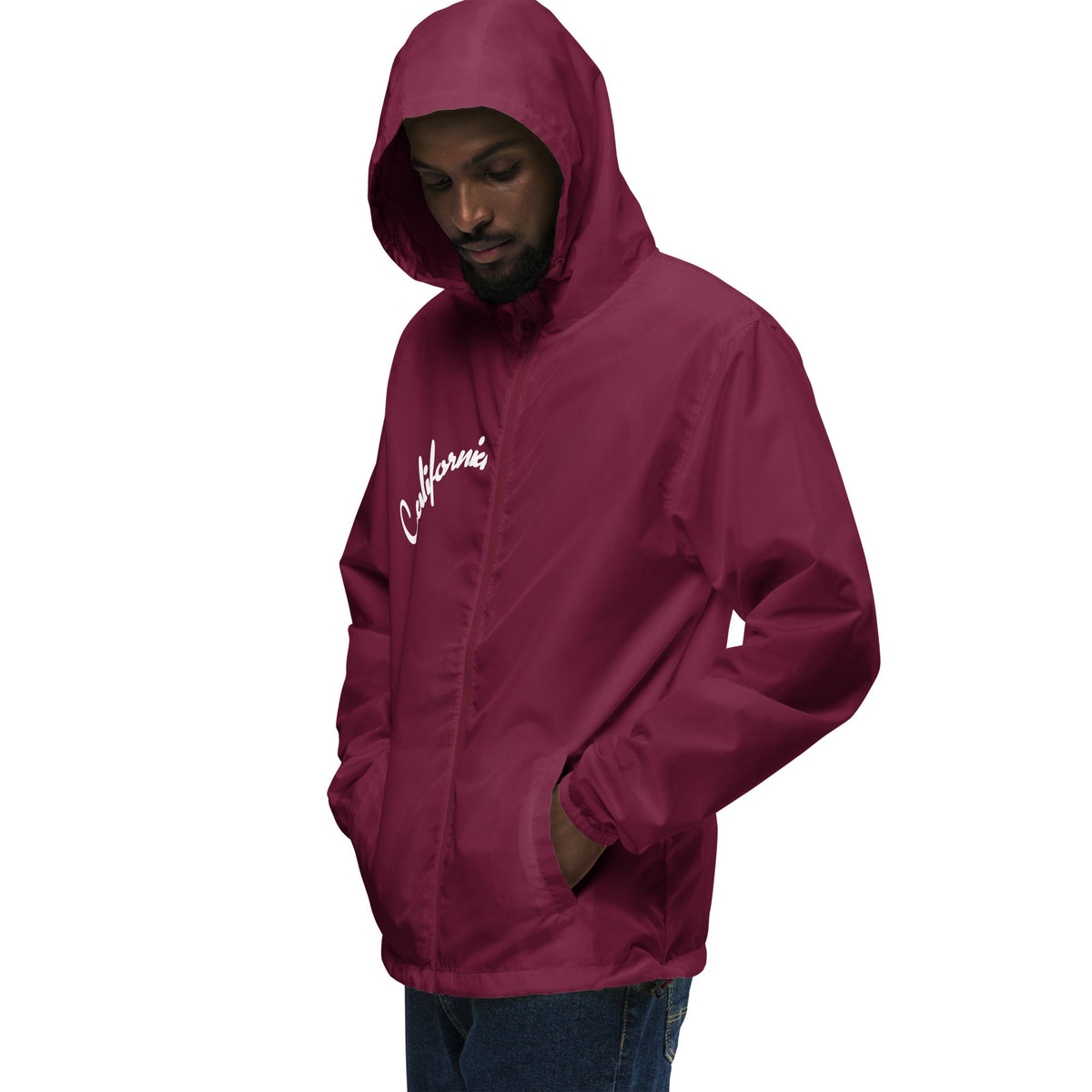 California (White) Unisex Windbreaker