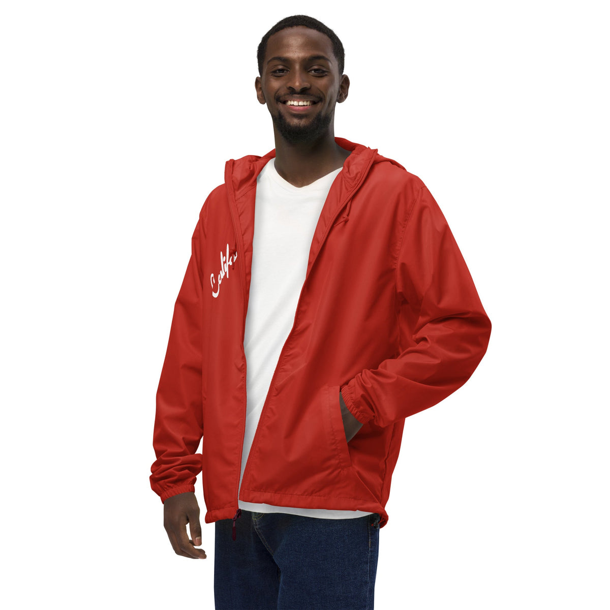 California (White) Unisex Windbreaker