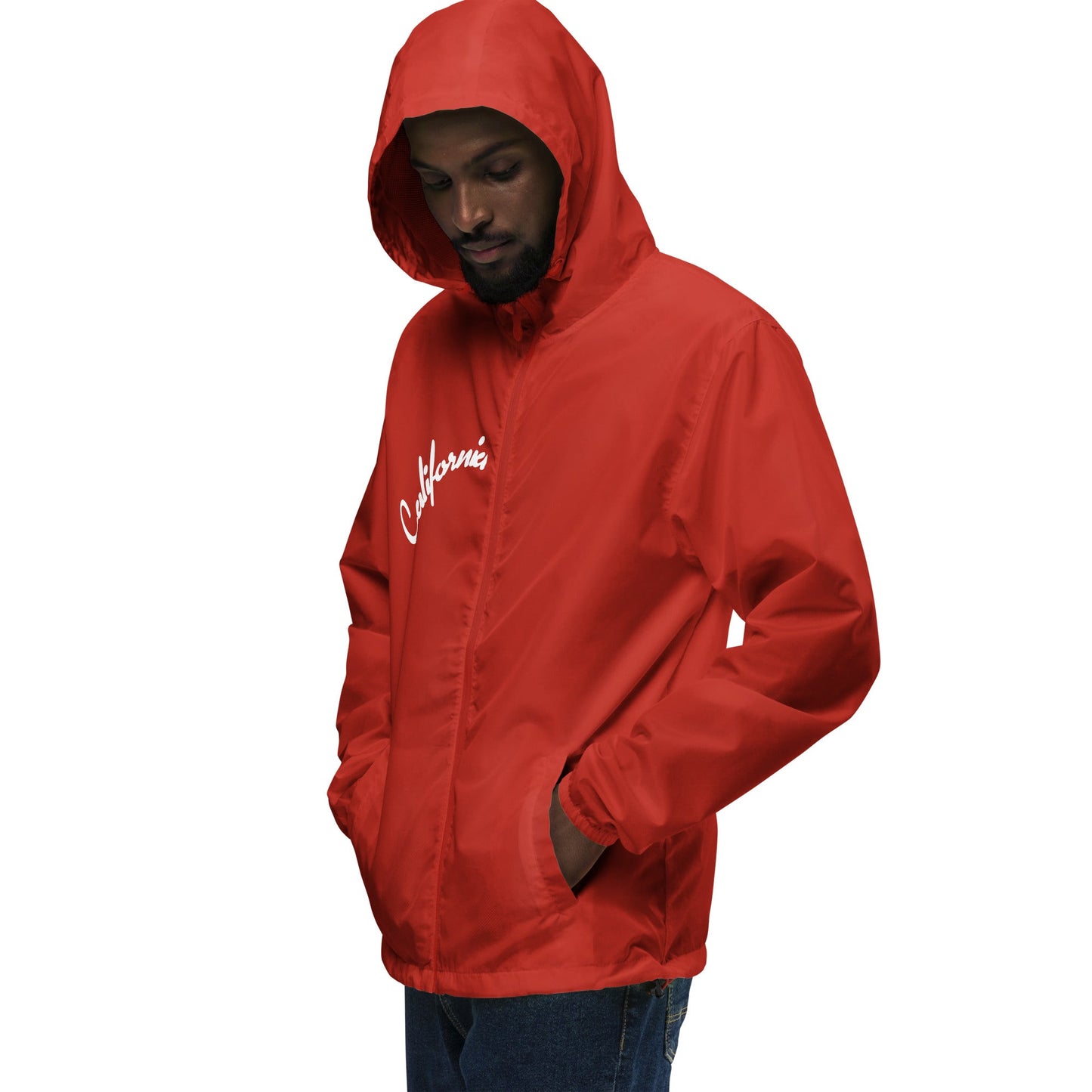 California (White) Unisex Windbreaker
