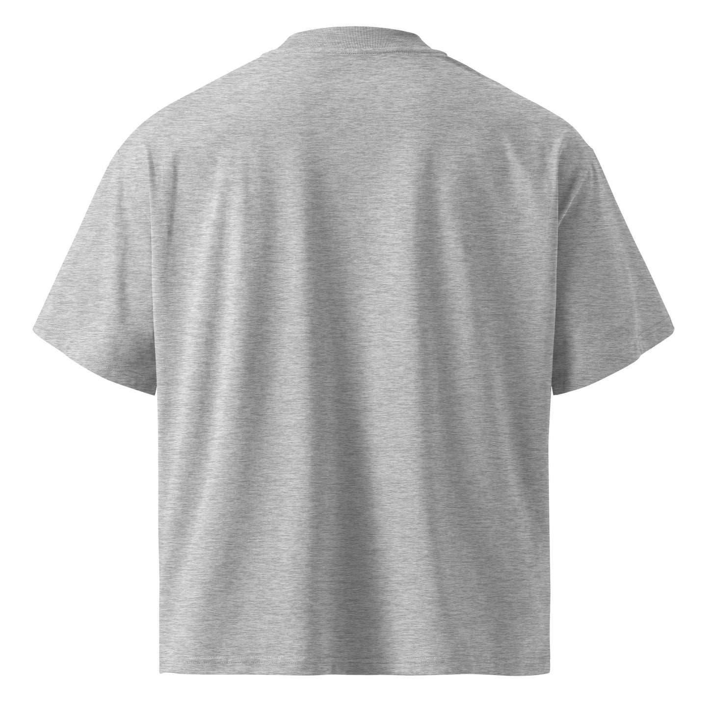 Unisex Organic Oversized High Neck T-Shirt