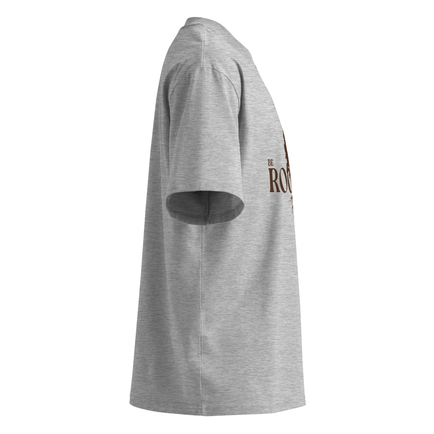 Unisex Organic Oversized High Neck T-Shirt