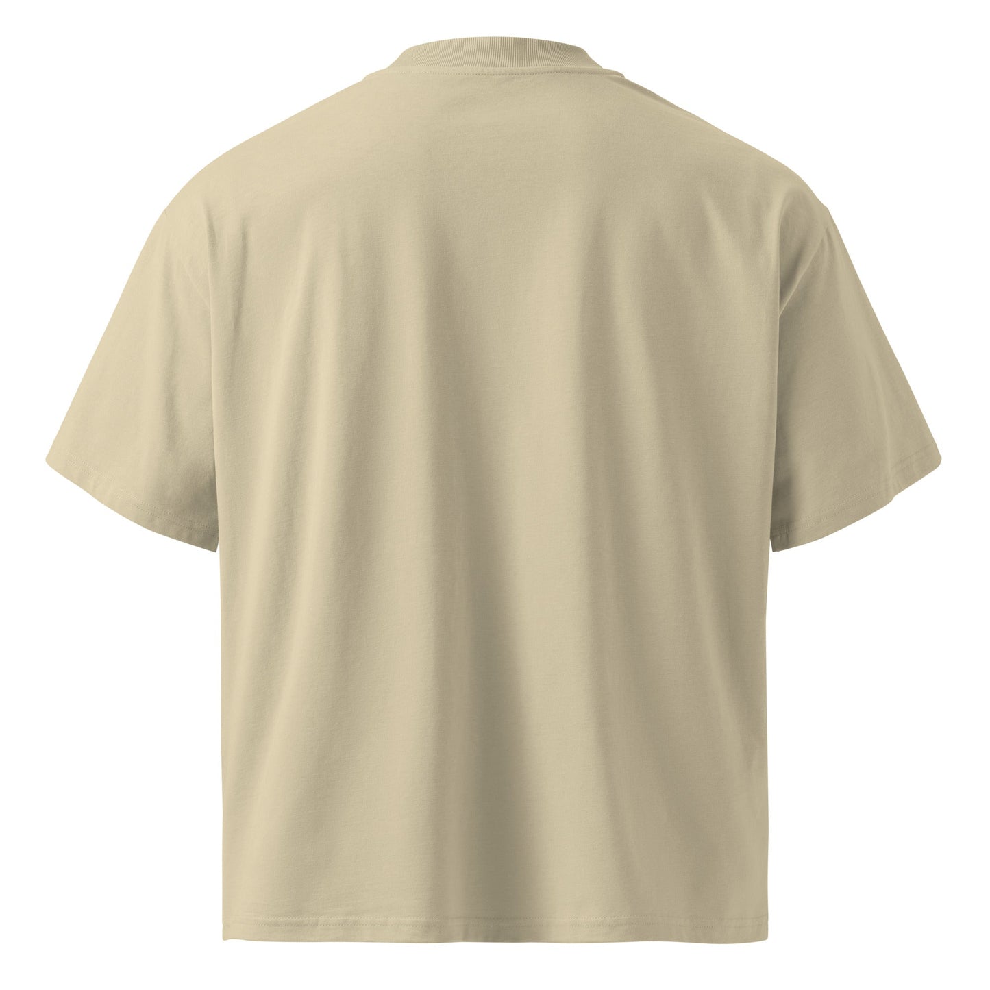 Unisex Organic Oversized High Neck T-Shirt