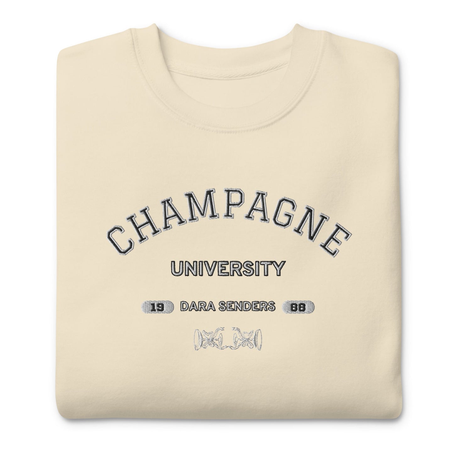 CHAMPAGN CREWNECK SWEATSHIRT