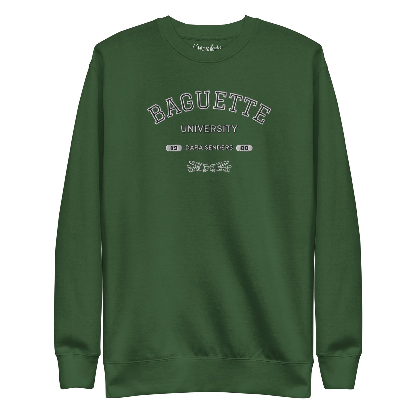 BAGUETTE UNIVERSITY SWEATSHIRT