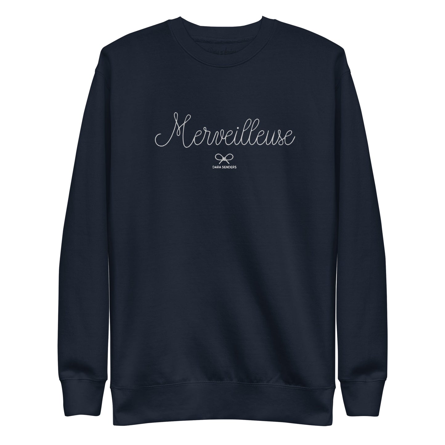 MARVELOUS SWEATSHIRT - EMBROIDERED PULLOVER