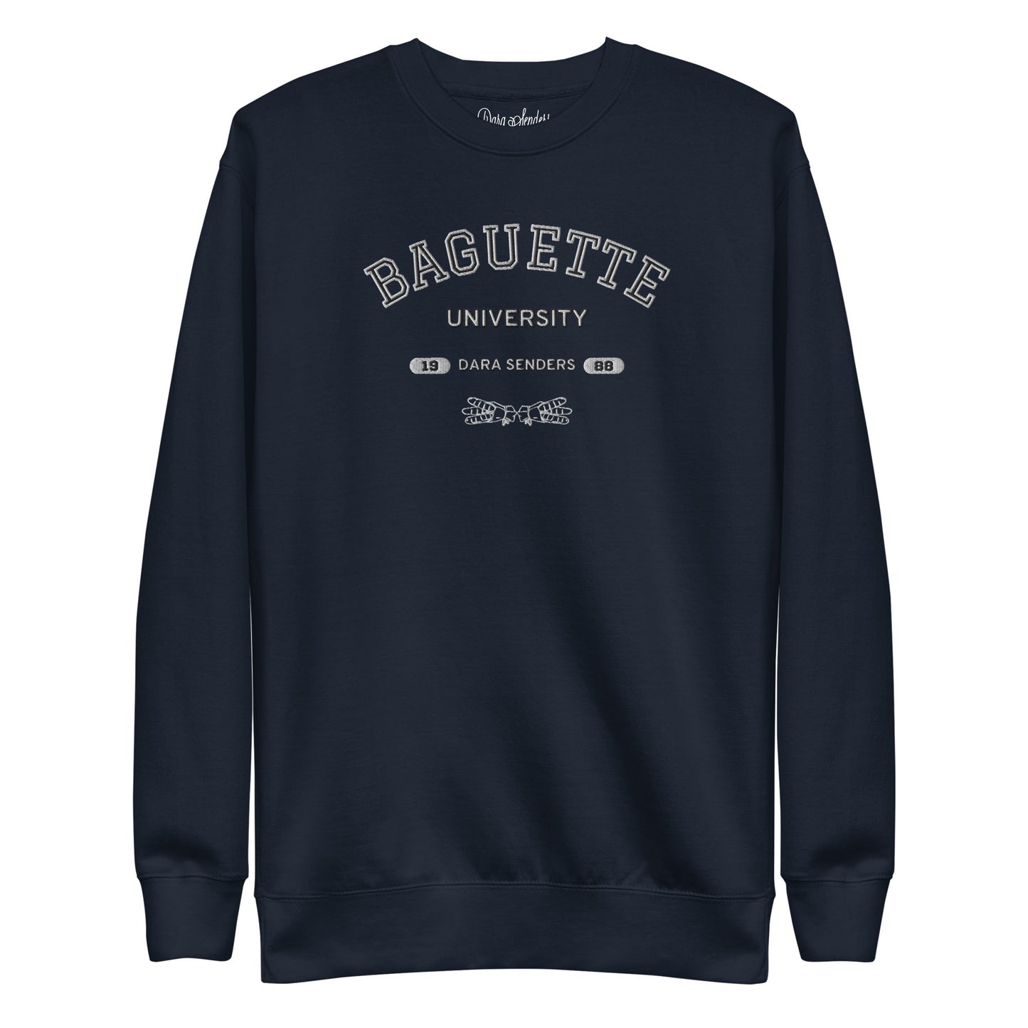 BAGUETTE UNIVERSITY SWEATSHIRT
