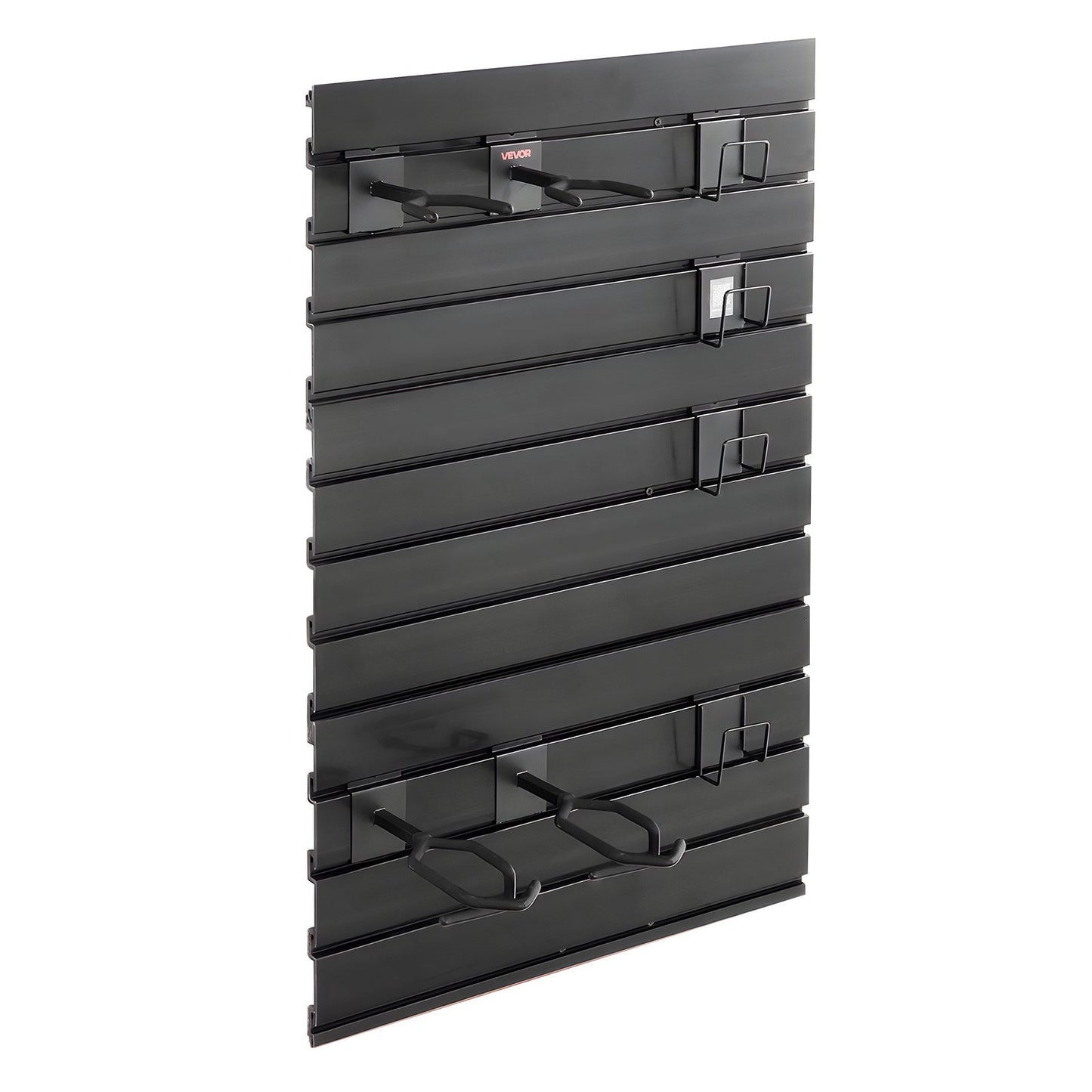 Wall Mount, Tactical Rifle Shotgun Handgun Storage, Heavy-Duty PVC Panels & Steel Wall Racks, Securely Holds up to 2 Rifles & 4 Pistols, Modular Firearms Gun Gear Accessories Organizer