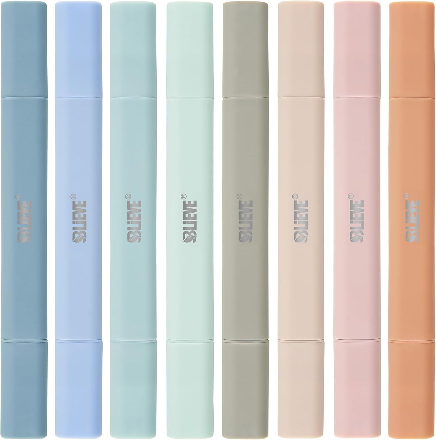 Bible Highlighters No Bleed, Dual Tip (Coastal Dream)