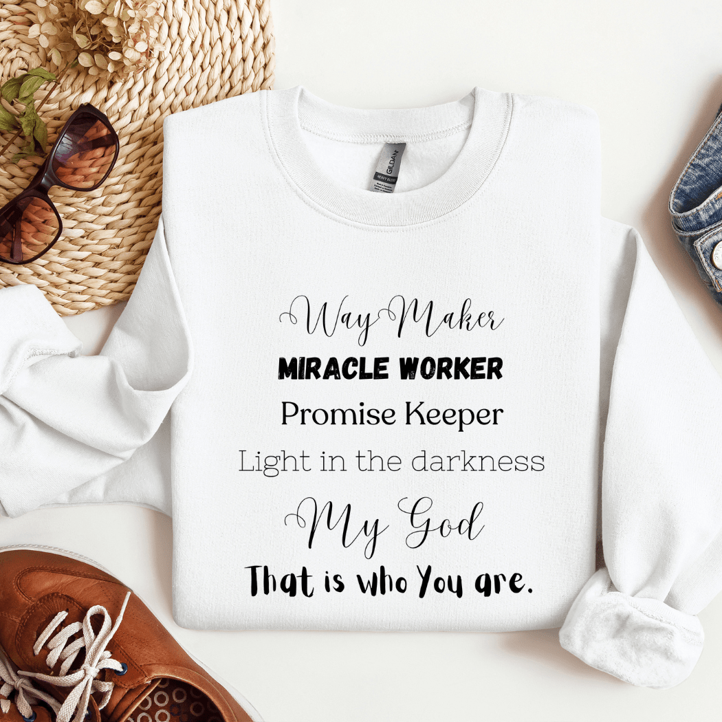 Way Maker Christian Crewneck Sweatshirt